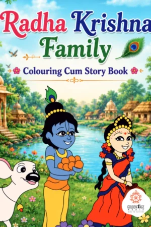 Radha Krishna Family | Colouring And   Story Book