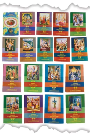 Srimad Bhagavatam Canto 1-12 English 12   Volume Set