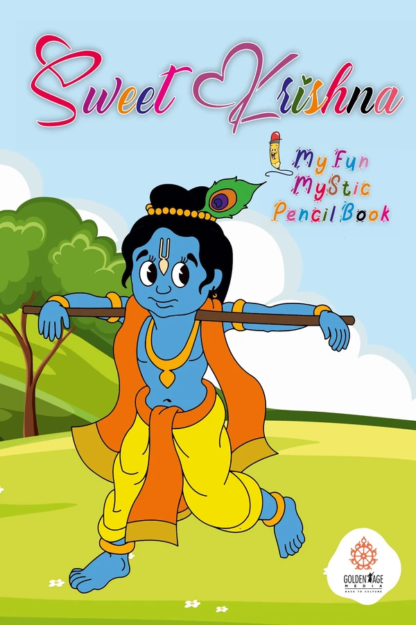 sweet-krishna-front-cover-.jpg.webp Sweet Krishna Mystic Pencil Book | Activity Book