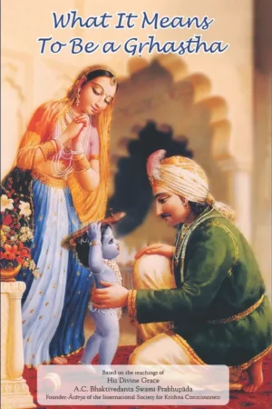What It Means to Be a Grhastha (English)